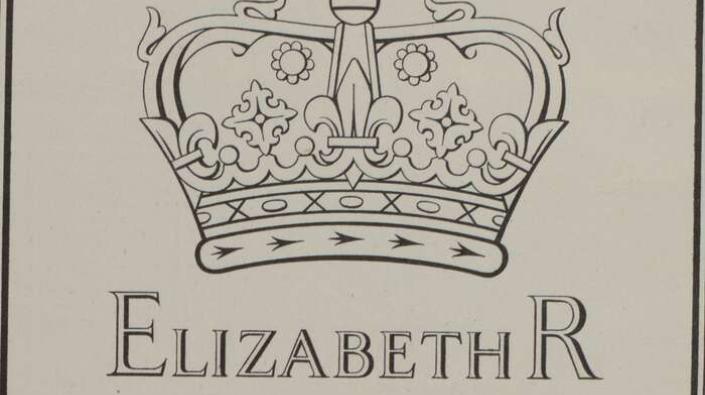 Design for seal of Queen Elizabeth II