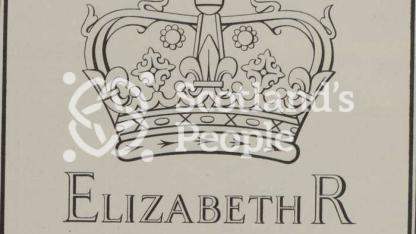 Design for seal of Queen Elizabeth II Design for seal of Queen Elizabeth II