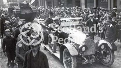 Tank Procession in Motherwell