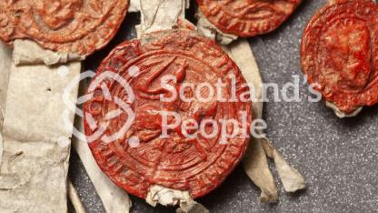 Declaration of Arbroath - Seal of Alexander Fraser of Touchfraser and Cowie