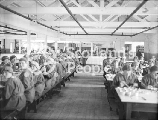 Staff canteen in HM Factory Gretna 1918 Staff canteen in HM Factory Gretna 1918