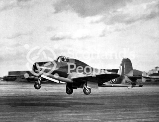 The Gloster 26/28 jet plane 1945 The Gloster 26/28 jet plane 1945
