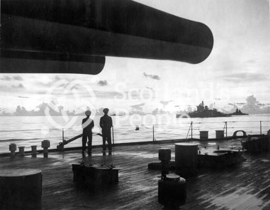 HMS Queen Elizabeth at Sabang, 1944 HMS Queen Elizabeth at Sabang, 1944