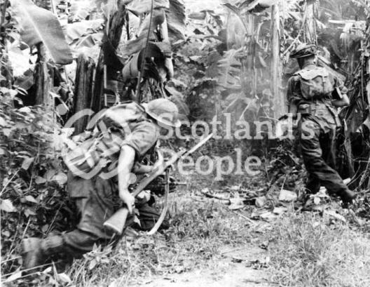 Jungle fighting, 1944-1945 Jungle fighting, 1944-1945