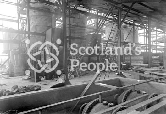 Sulphuric acid concentration plant, HM Factory Gretna, 1916 Sulphuric acid concentration plant, HM Factory Gretna, 1916