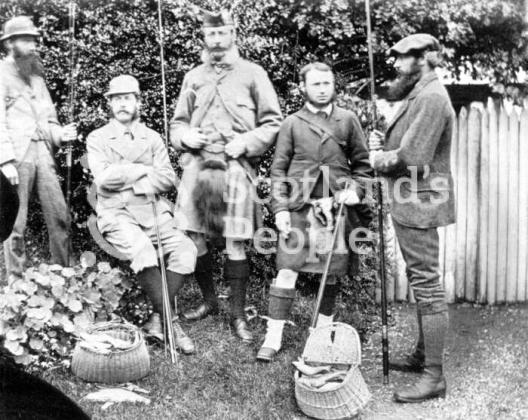 Home from a fishing trip, Invercreran, 1866 Home from a fishing trip, Invercreran, 1866