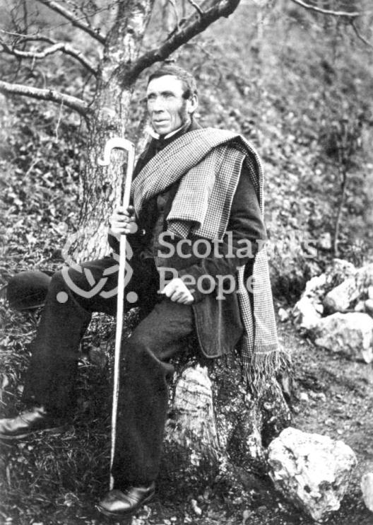 Shepherd, Glen Creran, 1866 Shepherd, Glen Creran, 1866