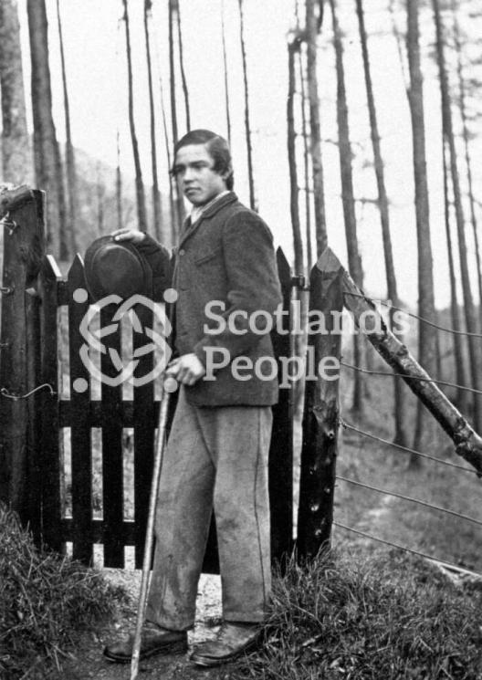 Herd Boy, Glen Creran, 1866 Herd Boy, Glen Creran, 1866