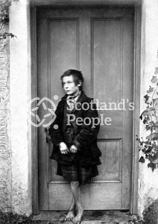 Schoolboy, Glen Creran, 1866 Schoolboy, Glen Creran, 1866
