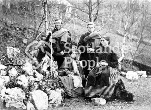 Estate workers, Glen Creran, 1866 Estate workers, Glen Creran, 1866
