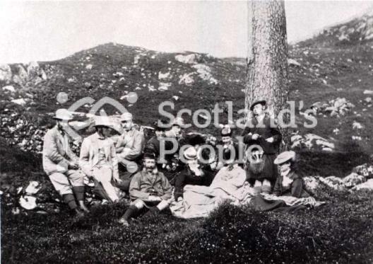 Picnic, Glen Creran, 1866 Picnic, Glen Creran, 1866