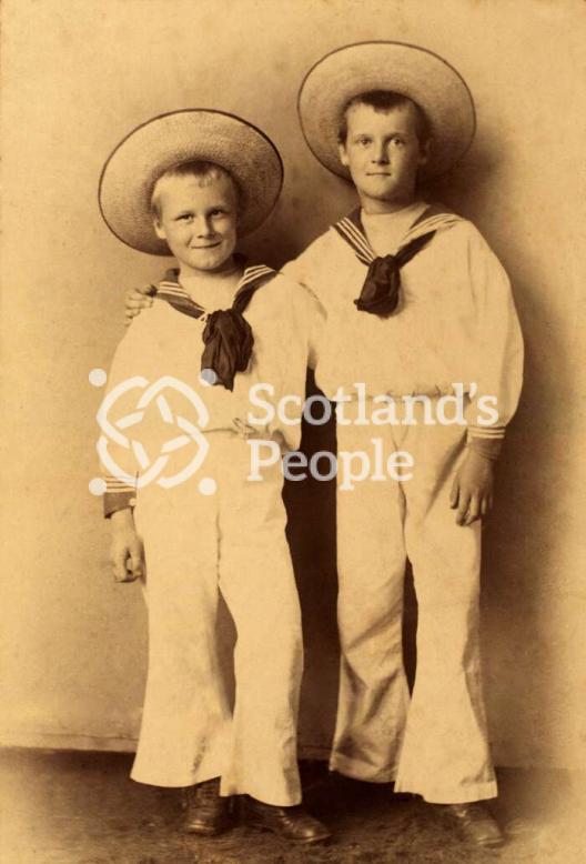 Sailor boys, c 1905