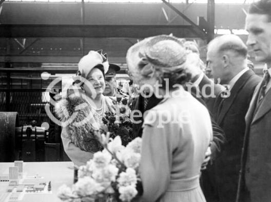 Royal visit to Cowdenbeath, 1948 Royal visit to Cowdenbeath, 1948