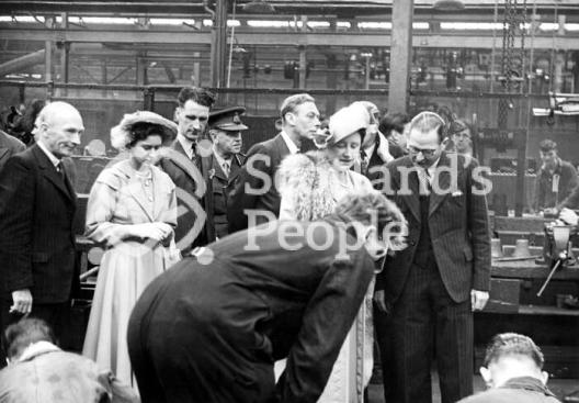 Royal visit to Cowdenbeath, 1948 Royal visit to Cowdenbeath, 1948