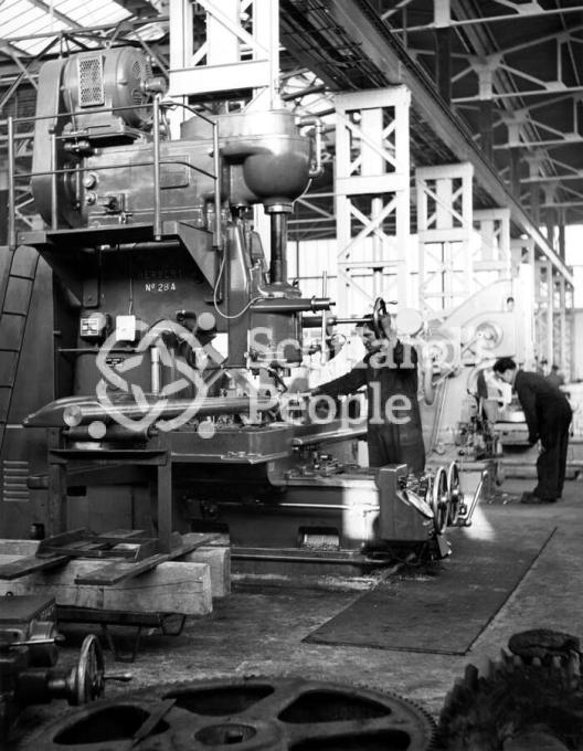 Alloa Central Workshops, 1950s Alloa Central Workshops, 1950s