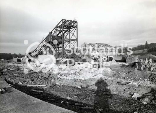 Construction of Castlehill Mine, 1964 Construction of Castlehill Mine, 1964