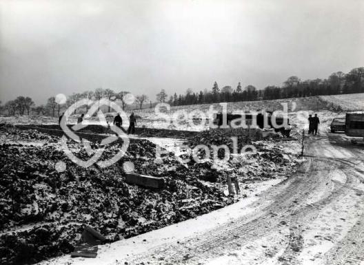 Construction of Castlehill Mine, 1965 Construction of Castlehill Mine, 1965