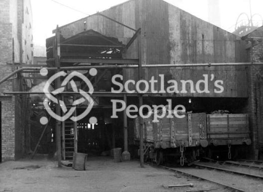 Picking tables building at Glencraig Colliery, 1950s Picking tables building at Glencraig Colliery, 1950s