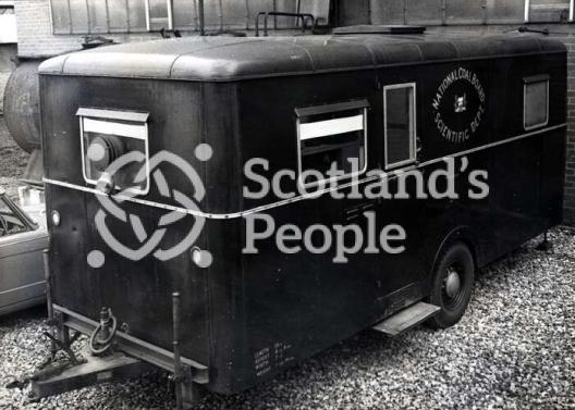NCB scientific trailer, 1950s-1960s