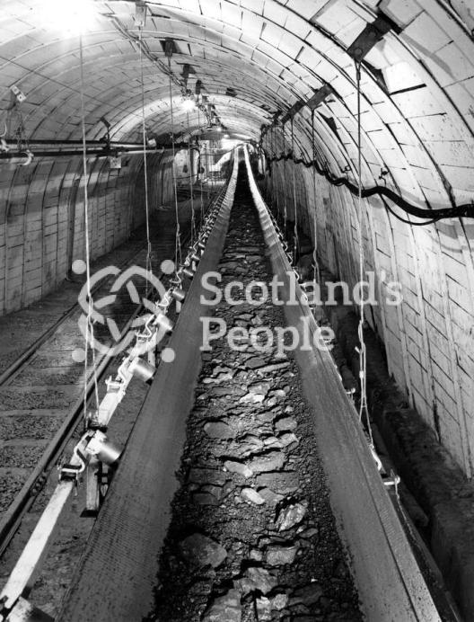 Underground conveyor, 1950s-1960s Underground conveyor, 1950s-1960s