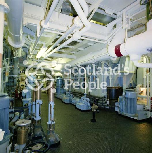 Engine room, QE2/1969 Engine room, QE2/1969