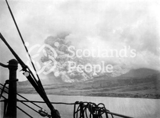 Mount Pelée erupting, Martinique, 1902 Mount Pelée erupting, Martinique, 1902