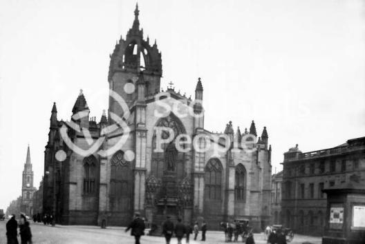 St Giles Cathedral, Edinburgh, c 1906 St Giles Cathedral, Edinburgh, c 1906