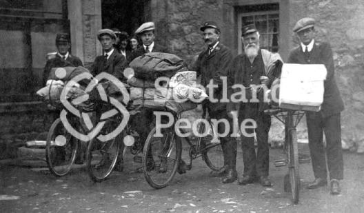 Postmen, East Linton, c 1900 Postmen, East Linton, c 1900