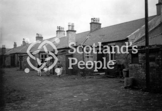 Miners' houses in New Cumnock, c 1950 Miners' houses in New Cumnock, c 1950