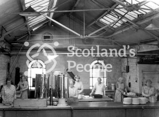 Canteen at Carron Works, 20th century Canteen at Carron Works, 20th century