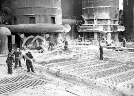 Sand mould, Carron Works, 20th century Sand mould, Carron Works, 20th century
