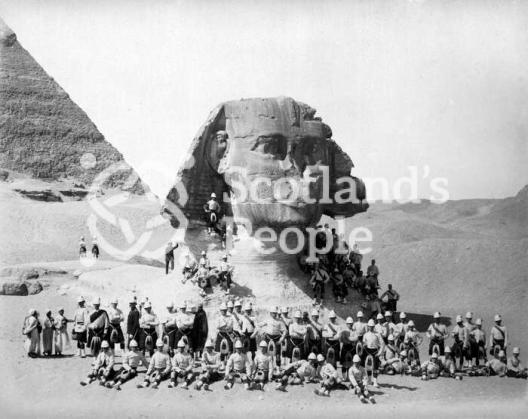 Black Watch at the Sphinx, 1882