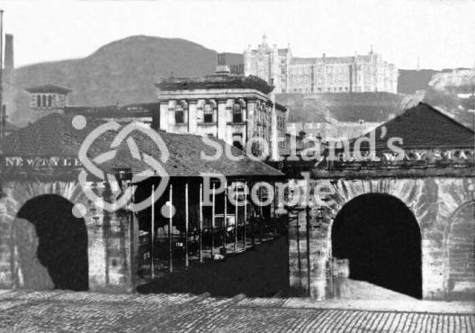 Dundee Ward Road Station, c 1860 Dundee Ward Road Station, c 1860