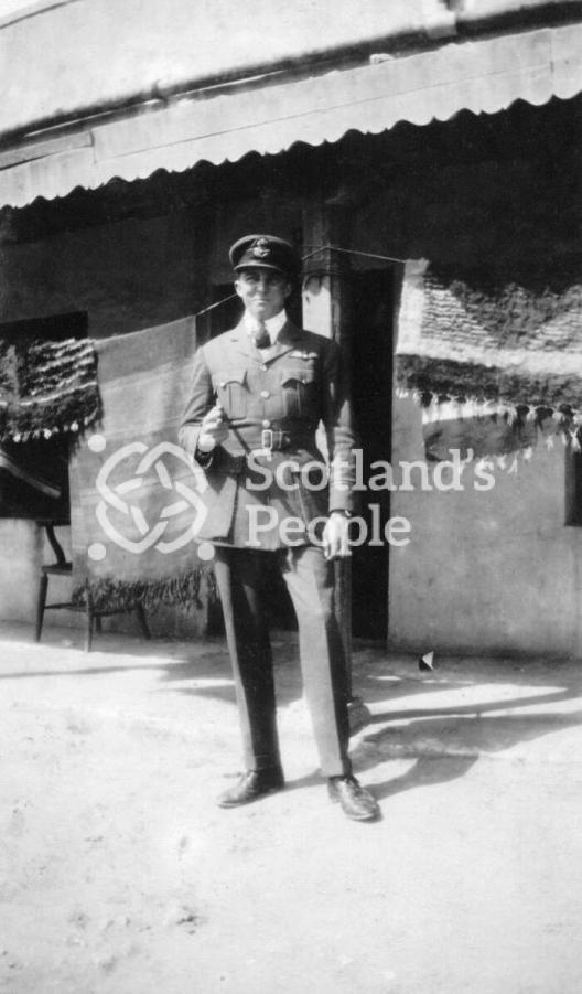 'Plum': Robert Stewart-Peter in RAF uniform, 1926