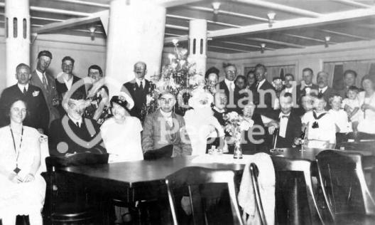 P.D. \"Usambara\" Christmas Day 1926 during passage from Tanga to Genoa P.D. \"Usambara\" Christmas Day 1926 during passage from Tanga to Genoa