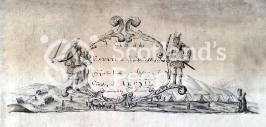 Highlanders Title from plan of Ardsheal, 1773 Highlanders Title from plan of Ardsheal, 1773