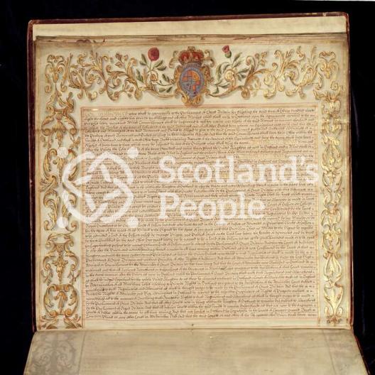 Exemplification of the Treaty of Union 1707 Exemplification of the Treaty of Union 1707