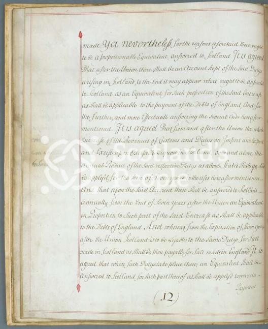 Articles of the Act of Union 1707 Articles of the Act of Union 1707