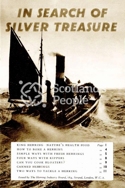 British herring trade promotional material British herring trade promotional material