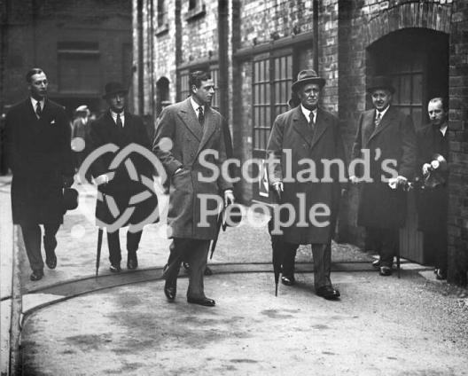 Visit of Prince George, the Duke of Kent, to Carron Iron Works (1932) Visit of Prince George, the Duke of Kent, to Carron Iron Works (1932)