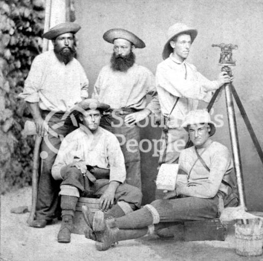 Surveying party, [1877]