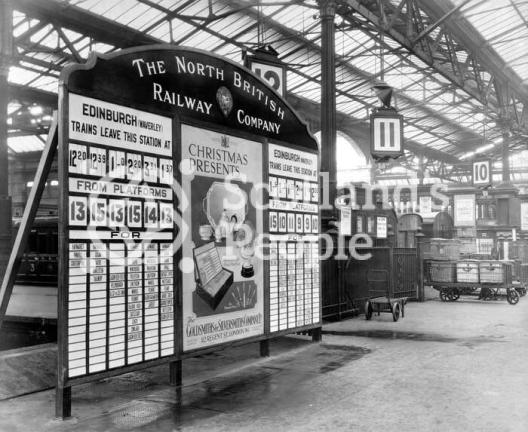 Railway departure board Railway departure board
