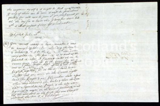 Queen Anne accepts the articles of Union