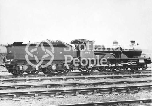 G&SWR Manson 4-6-0 381 Class Express Passenger Locomotive No.384 G&SWR Manson 4-6-0 381 Class Express Passenger Locomotive No.384