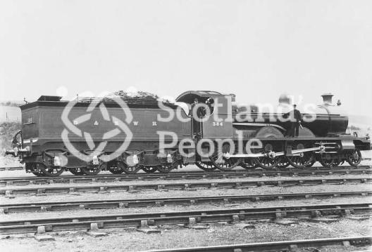 G&SWR Manson 4-6-0 381 Class Express Passenger Locomotive No.384 G&SWR Manson 4-6-0 381 Class Express Passenger Locomotive No.384