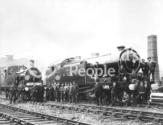 G&SWR Whitelegg 540 Class 'Baltic' 4-6-4T Tank Locomotive No. 543 G&SWR Whitelegg 540 Class 'Baltic' 4-6-4T Tank Locomotive No. 543