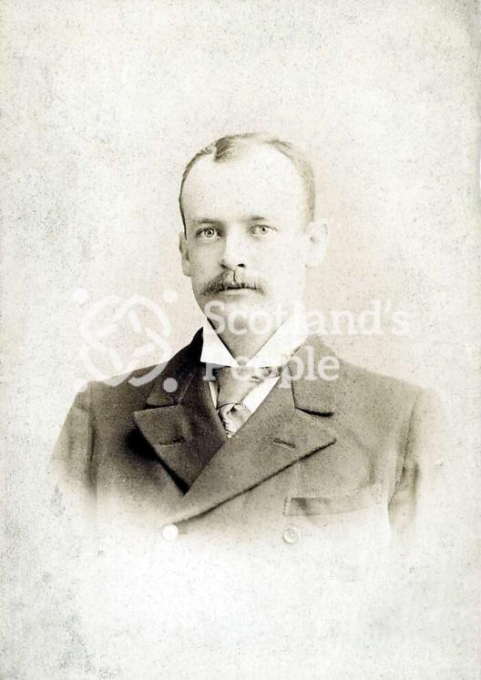 Portrait photograph of Sir H.B. Loch's private secretary Portrait photograph of Sir H.B. Loch's private secretary
