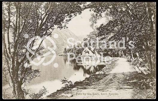 Path by the Loch, Loch Katrine Path by the Loch, Loch Katrine