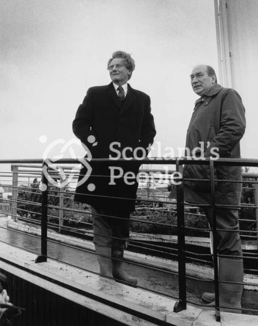 Michael Heseltine MP at the Glasgow Garden Festival 1988 Michael Heseltine MP at the Glasgow Garden Festival 1988