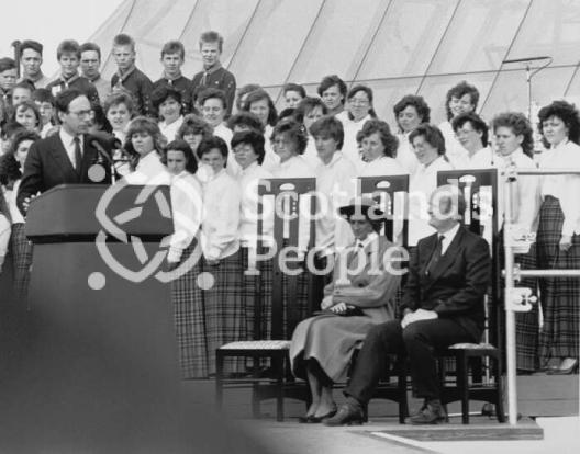 Glasgow Garden Festival Opening Ceremony, 29 April 1988 Glasgow Garden Festival Opening Ceremony, 29 April 1988